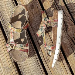 Vrouw Panama Jack Sally Tropical