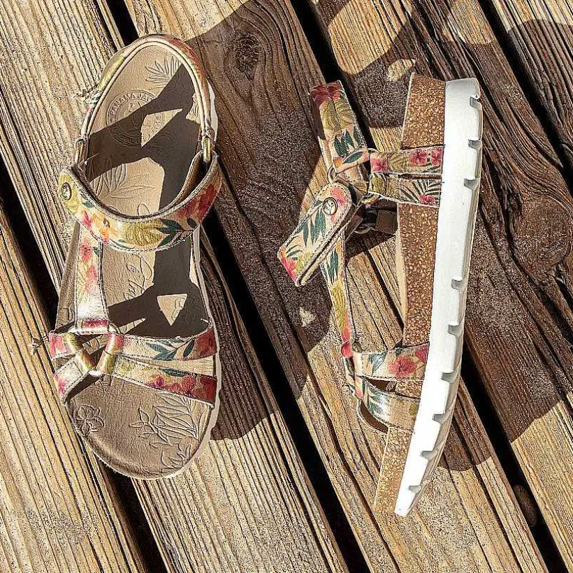 Vrouw Panama Jack Sally Tropical